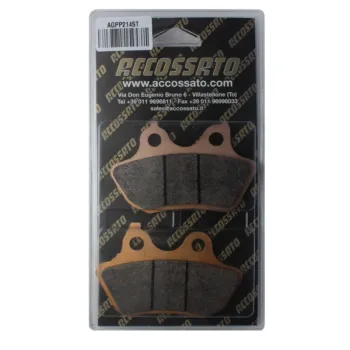 Brake pads for Harley Davidson brand Accossato code AGPP214