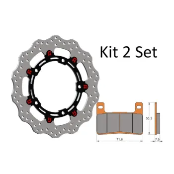 cafe 4 racer - UTVX6202 EBC INOX VEE-Rotor - EBC Brake discs 