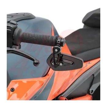 cafe 4 racer - Handle Bar End Side Mirrors CNC CR5 - Cafe4Racer Bar end mirrors 
