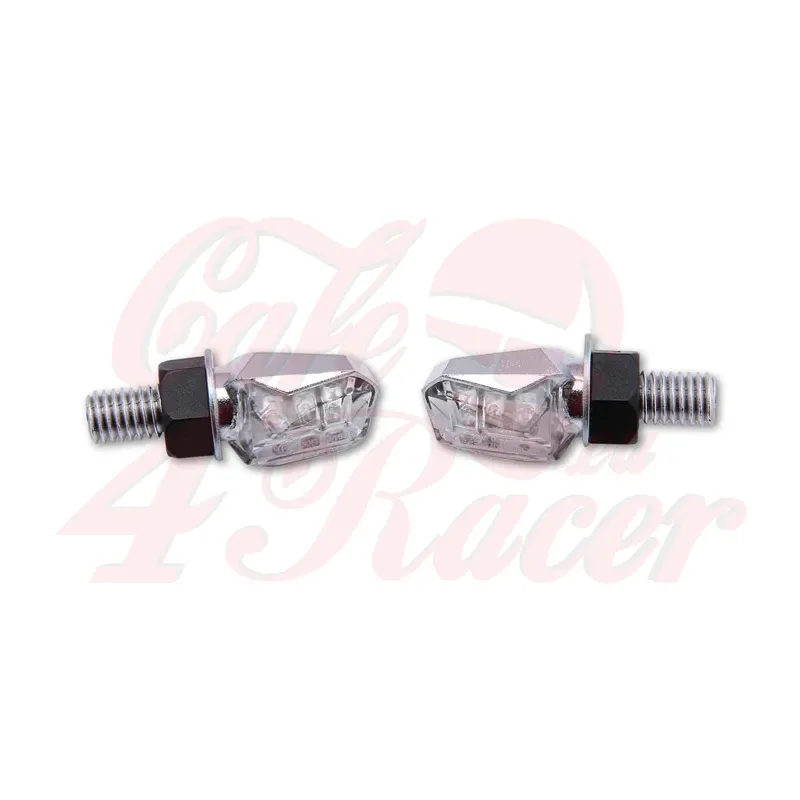 cafe 4 racer - SHIN YO LED indicators TINY chrome - Shin Yo Standard indicators 4054783025442