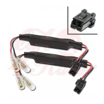 cafe 4 racer - Adaptační kabely pro indikátory obsahují odpory Modely Harley Davidson Modely DUCATI USA - HS MOTO Germany Kabelové adaptéry 4251352600066