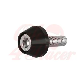 cafe 4 racer - Motone Shock Absorber Finishers/Dress Up Kits - Black - Motone Triumph Bonneville 