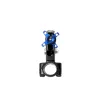 Accossato "Racing" Cable Full Clutch With Folding Colourful Lever (nut+insert+adjuster), provided with switch setup (switch not