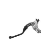 cafe 4 racer - Accossato Cable Full Clutch With Colourful Revolution Lever (nut+insert+adjuster), with hose clamp in titanium colour - Accossato  Radial Clutch  