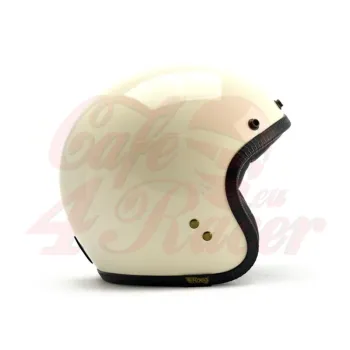 cafe 4 racer - Roeg JETT prilba vintage biela - ROEG ROEG JETT prilby 