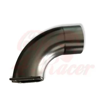 cafe 4 racer - BMW K-Serie Air Intake Stainless 90° - Cafe4Racer Adaptery na vzduch. filter 