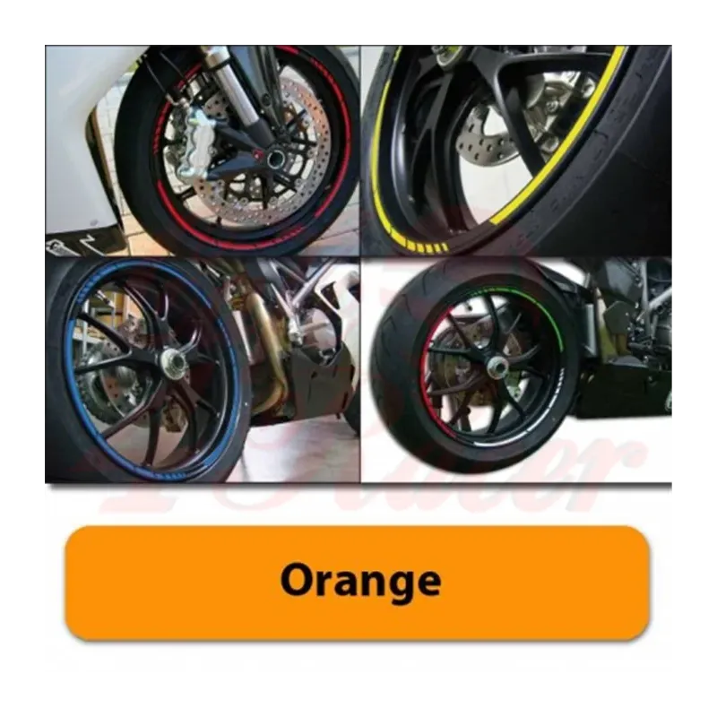 cafe 4 racer - Pásik na koleso GP STYLE 16-19 palcov KAWASAKI ZELENÁ - HS MOTO Germany Pásiky na kolesá 