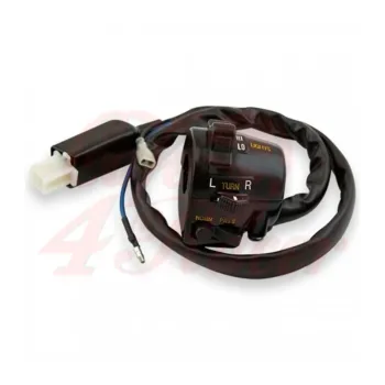 cafe 4 racer - RETRO Handlebar switch left black Kawasaki KZ / Z400 / Z750 / KZ / Z900 / Z1000 / Z1 - HS MOTO Germany Switches 4251352605207