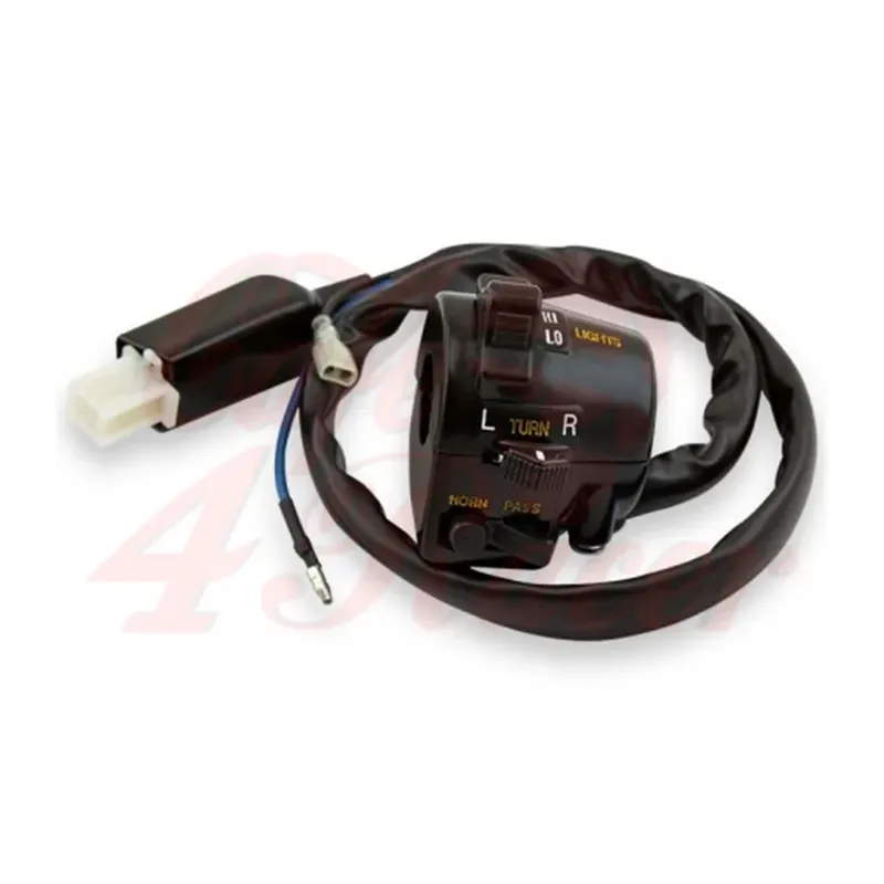 cafe 4 racer - RETRO Handlebar switch left black Kawasaki KZ / Z400 / Z750 / KZ / Z900 / Z1000 / Z1 - HS MOTO Germany Switches 4251352605207