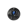 cafe 4 racer - Tank filler cap for Yamaha motorbikes with quick release machined from billet aluminium, Accossato brand code FC144 - Accossato  Fuel Caps 