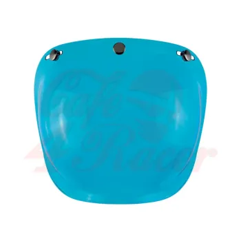 cafe 4 racer - Biltwell Bubble Shield BLUE - BILTWELL  Optics & Masks for Helmets  