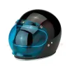 cafe 4 racer - Biltwell Bubble Shield BLUE - BILTWELL  Optics & Masks for Helmets  