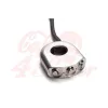 cafe 4 racer - CNC Machined Billet Aluminum Handlebar Mount Switch - POLISHED - MAX-INC  22mm & 7/8 inch 