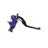 cafe 4 racer - Accossato Radial Brake Master Cylinder With Painted Body 19x18 with black revolution lever - Accossato  Radial Brake  