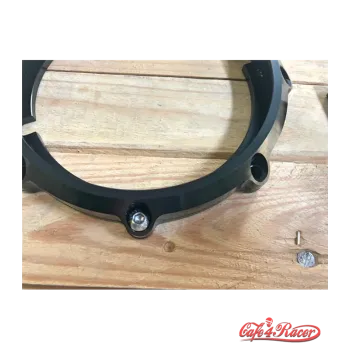 cafe 4 racer - MONZA 5.75 Inch CNC Machined Aluminum rám pre LED svetlo Surround - Čierny - MAX-INC  Kryty svetlometov 