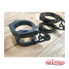 cafe 4 racer - MAX Corto Black Shorty headlamp holder RETRO style - MAX-INC  Headlights brackets & holders 