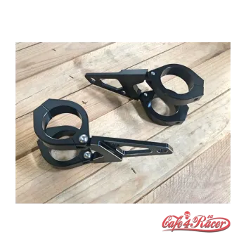 cafe 4 racer - MAX Blade headlamp holder RETRO style - MAX-INC  Headlights  brackets & holders   