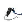 cafe 4 racer - Accossato Ready To Brake Master Cylinder PRS 16x17-18-19 With Colourful Folding Lever (nut + lever) - Accossato  Radial Brake 