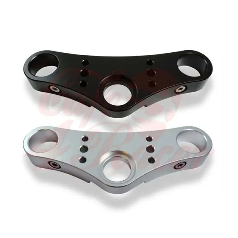 cafe 4 racer -  Top  Triple Tree Clamp  “Scram”   K100 V16, K1 & K1100 – 41,7mm Forks - Rebelmoto BMW K100 16V, K1, K1100 41,7mm 