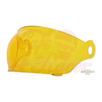 cafe 4 racer - TORC T-1 Bublinkový štít žlutý - TORC Helmets   Optika a masky pro přilby  