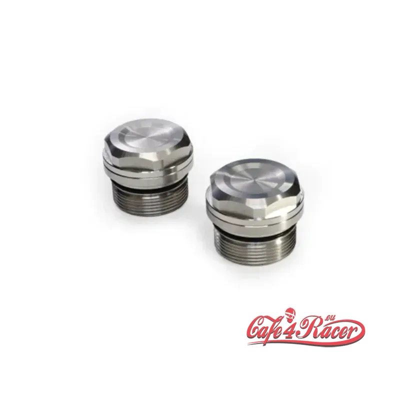 cafe 4 racer -  BMW Fork Nuts for 38,5mm Forks (R80 1984-85) - Rebelmoto BMW R Monolever 38,5mm 