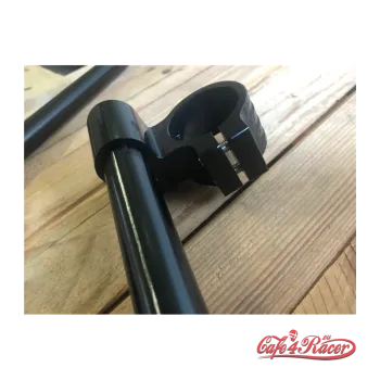 cafe 4 racer - Universal clip-ons 41mm Black HIGH - Cafe4Racer Cafe Racer clip-ons 