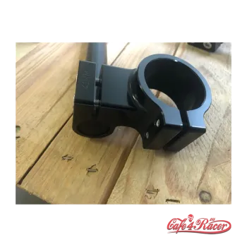 cafe 4 racer - Universal clip-ons 41mm Black HIGH - Cafe4Racer Cafe Racer clip-ons 