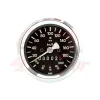 cafe 4 racer - MMB 60mm basic speedometer 200km/h, chrome ring black background - MMB instrumente  Analog speedometers 