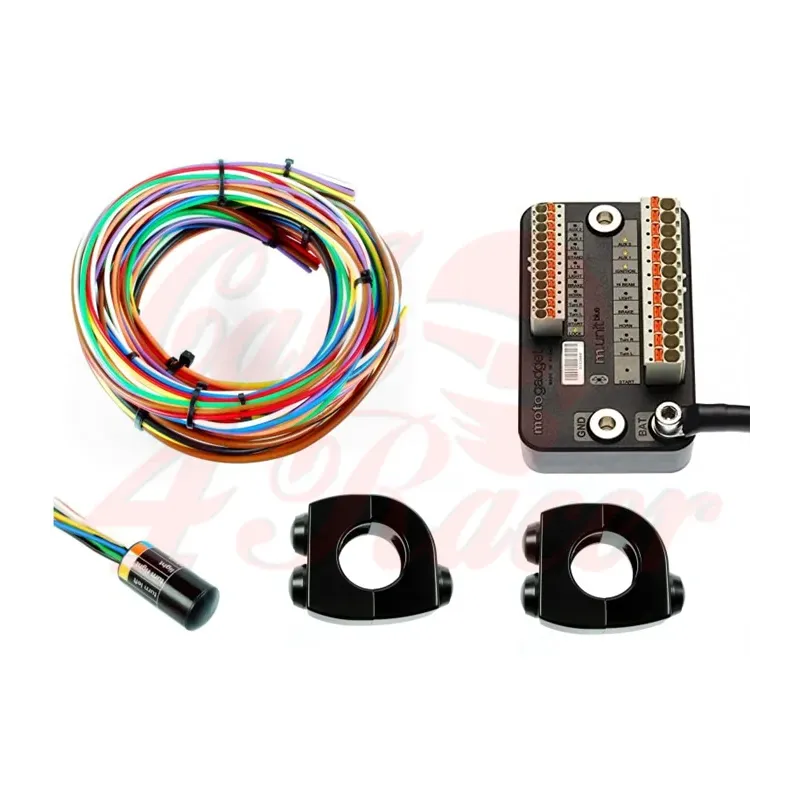 cafe 4 racer - Motogadget Set M-UNIT Blue M-button Cable Kit Motogadget 3 & 3 Button Switches 7/8" bundle - Motogadget Others Electronic for Builds  