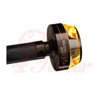cafe 4 racer - Motogadget m-Blaze Disc (right left) black 2pcs bundle - Motogadget Bar end indicators 