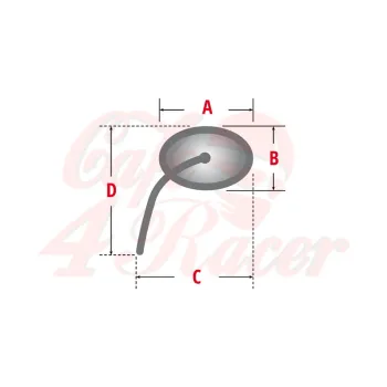 cafe 4 racer - LSL NOVA-RUN mirror - LSL Standard mirrors 4054783605071