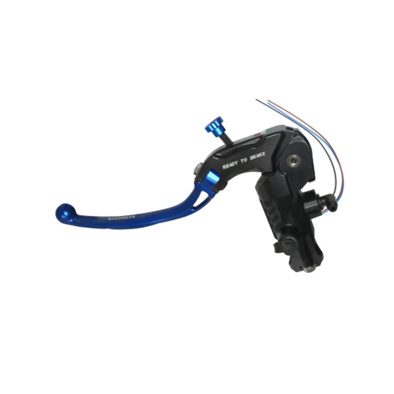 cafe 4 racer - Clutch Master Cylinder Ready To Brake Accossato 16x18 With Colourful Folding Lever (nut + lever) - Accossato  Radial Clutch 