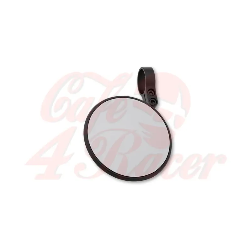cafe 4 racer - LSL NOVA-RUN handlebar end mirror, short black - LSL Bar end mirrors 4054783605088