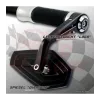 cafe 4 racer - Handlebar weights "LOGO" black - HS MOTO Germany Bar Ends 4251352618870