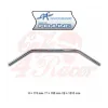 cafe 4 racer - Fehling   1-inch handlebar "Flyer Bar" (FDHD 7)  - Fehling H&D & Custom  