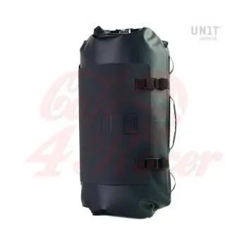 cafe 4 racer Side Pannier Canvas + Subframe K Series custom bike parts 