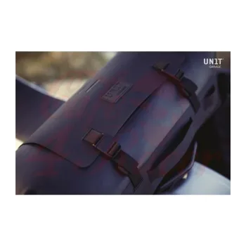 cafe 4 racer - Khali Duffle Bag 44L in TPU - UNIT GARAGE Side Pannier Canvas + Subframe K Series 
