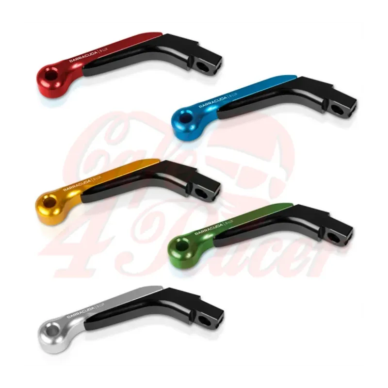 cafe 4 racer - Barracuda END LEVERS aluminum BLUE (pair) R9T - BARRACUDA Accessories 