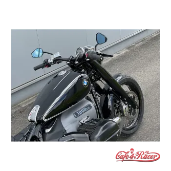 cafe 4 racer - SADA pro přestavbu řídítek BMW R18 se snížením 0410 Touring černá - WUNDERKIND Custom Body Parts 