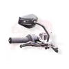 cafe 4 racer - Wunderkind BMW R18 Handlebar mirror right side housing Black arm Black - WUNDERKIND Custom Body Parts 
