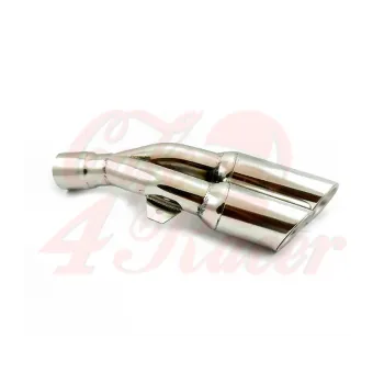 cafe 4 racer - TS Thunder Slash Silver right - Cafe4Racer Mufflers 