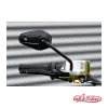 cafe 4 racer - Wunderkind BMW R18 Handlebar mirror right side housing Black arm Black - WUNDERKIND Custom Body Parts 