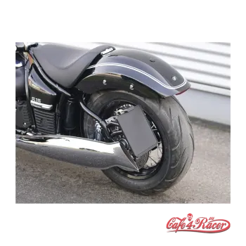 cafe 4 racer - Wunderkind  BMW R18 License plate holder  side mount - WUNDERKIND Custom Body Parts 