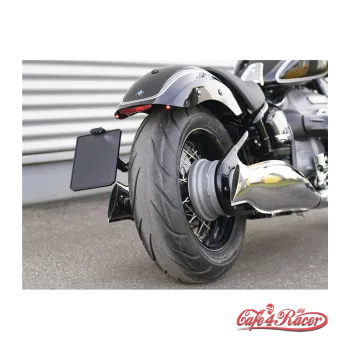 cafe 4 racer - Wunderkind  BMW R18 License plate holder  side mount - WUNDERKIND Custom Body Parts 