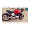 cafe 4 racer - TS Thunder Slash Silver right - Cafe4Racer Mufflers 