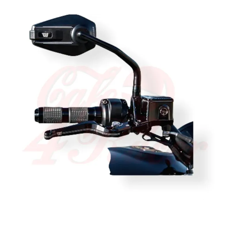 cafe 4 racer - Wunderkind Indian Scout Handlebar mirror right side - WUNDERKIND Custom INDIAN SCOUT BOBBER 