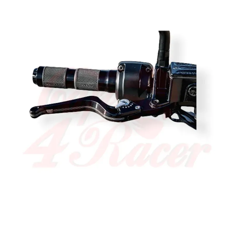 cafe 4 racer - Wunderkind Indian Scout Brake lever "2stripes" - WUNDERKIND Custom INDIAN SCOUT BOBBER 