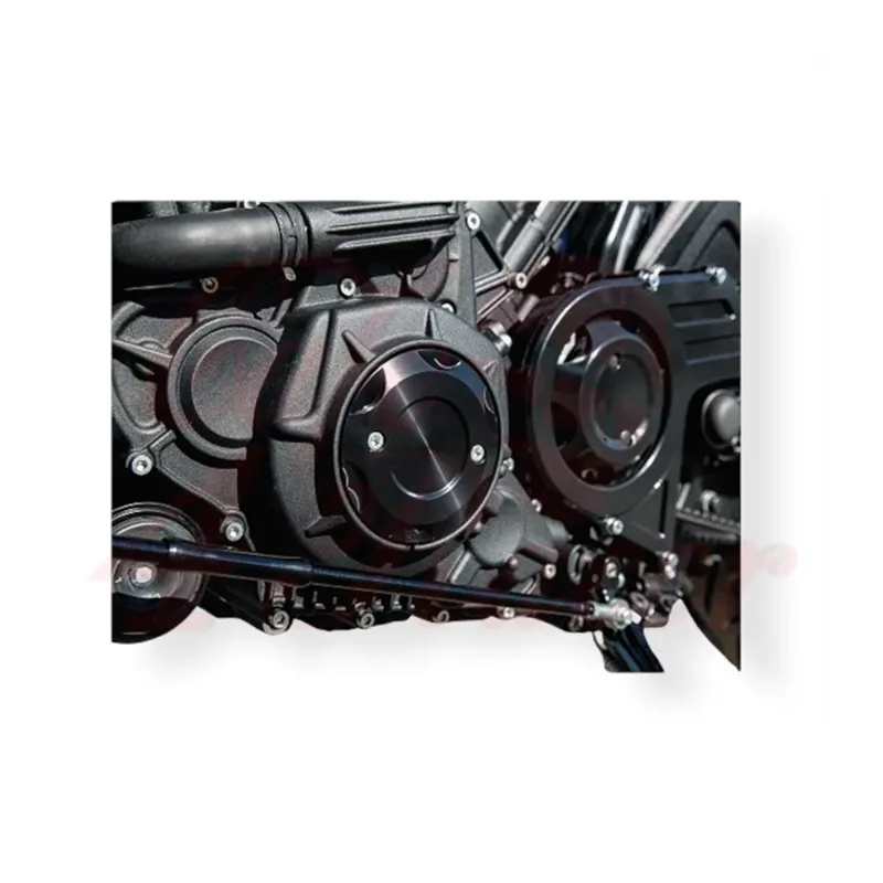 cafe 4 racer - Wunderkind Indian Scout Generator cover INB1R - WUNDERKIND Custom INDIAN SCOUT BOBBER 