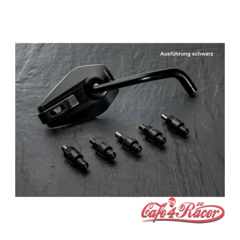 cafe 4 racer - Wunderkind Indian Scout Handlebar mirror right side - WUNDERKIND Custom INDIAN SCOUT BOBBER 