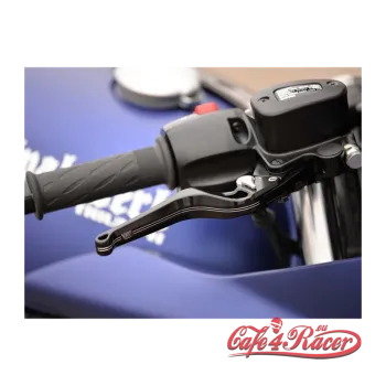 cafe 4 racer - Wunderkind Indian Scout Brake lever "2stripes" - WUNDERKIND Custom INDIAN SCOUT BOBBER 
